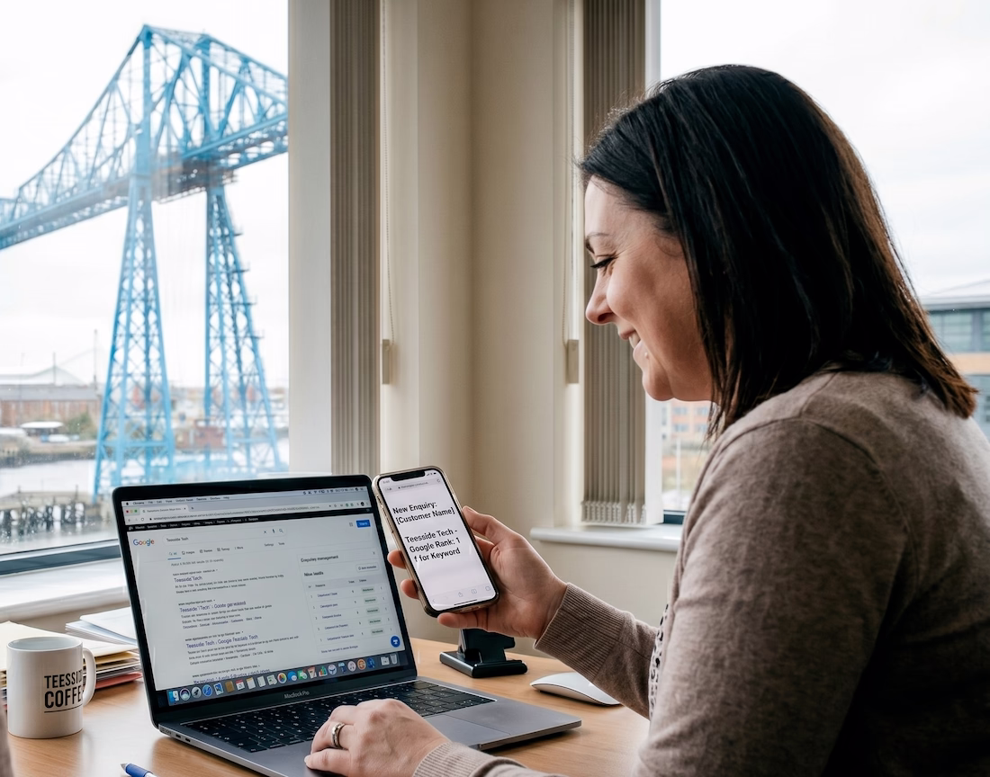 What happens when a Teesside business finally gets its website right